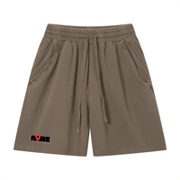 Unisex Vintage Wash Raw Edge Shorts