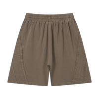 Unisex Vintage Wash Raw Edge Shorts