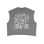 God's Sexiest Creature French Terry Boxy Tank Top