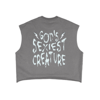 God's Sexiest Creature French Terry Boxy Tank Top