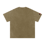 The Icons Collection - Rakim The God Snow Washed Oversized Cotton T-Shirt