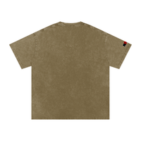 The Icons Collection - Rakim The God Snow Washed Oversized Cotton T-Shirt