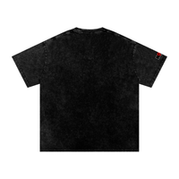 The Icons Collection - Rakim The God Snow Washed Oversized Cotton T-Shirt