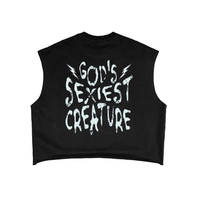 God's Sexiest Creature French Terry Boxy Tank Top