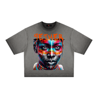 9Ether Maasai Unisex Reverse Dyed Boxy T-Shirt