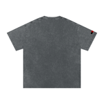 The Icons Collection - Rakim The God Snow Washed Oversized Cotton T-Shirt