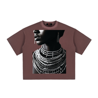Tribal Woman Vintage Washed Boxy T-Shirt