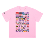 The Icons Collection - Limited Edition Hip Hop Icons Heavyweight Drop Shoulder Cotton T-Shirt