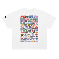 The Icons Collection - Limited Edition Hip Hop Icons Heavyweight Drop Shoulder Cotton T-Shirt