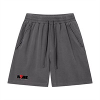 Unisex Vintage Wash Raw Edge Shorts