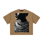 Tribal Woman Vintage Washed Boxy T-Shirt