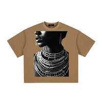 Tribal Woman Vintage Washed Boxy T-Shirt