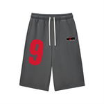 Relaxed Drawstring Three-quarter Sweatpants