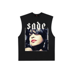 The Icons Collection - Sade No Ordinary Love Raw Edge Cotton Tank Top