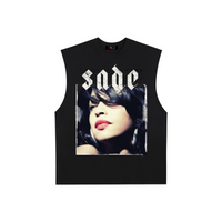 The Icons Collection - Sade No Ordinary Love Raw Edge Cotton Tank Top