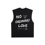 The Icons Collection - Sade No Ordinary Love Raw Edge Cotton Tank Top