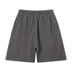 Unisex Vintage Wash Raw Edge Shorts
