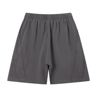 Unisex Vintage Wash Raw Edge Shorts