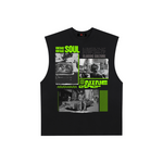 Vintage Soul Raw Edge Cotton Tank Top