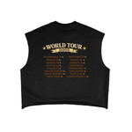 Retro World Tour French Terry Boxy Tank Top